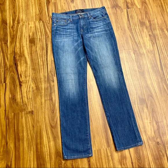 LUCKY BRAND SWEET STRAIGHT MID-RISE Size 10 - Picture 6 of 16
